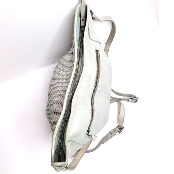 Handcrafted in India Soft Woven Leather Bag - Picture 6 of 9